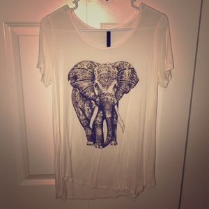 Elephant tee